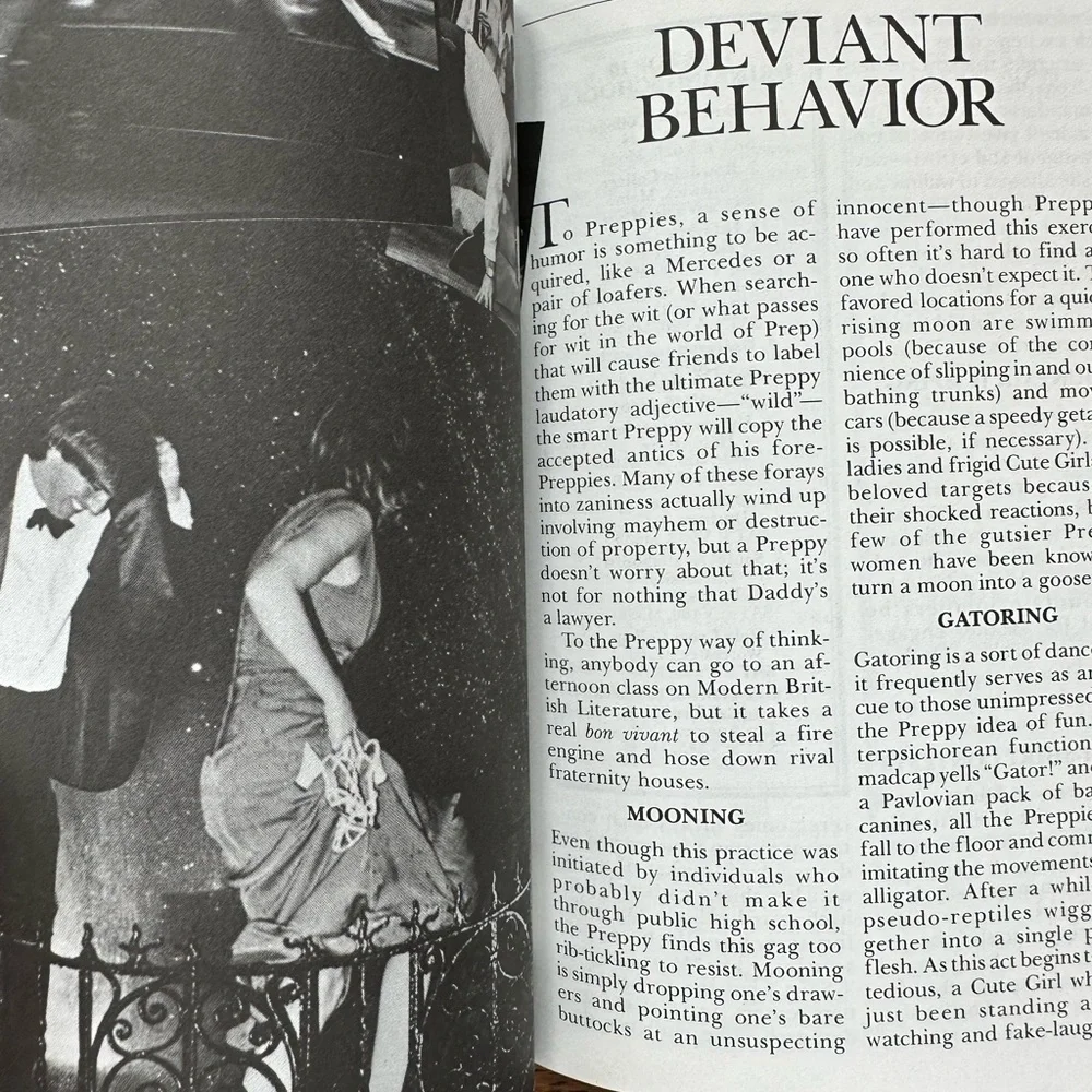 The Official Preppy Handbook - 1st edition. 1980 copyright. Vintage - Picture 5 of 6